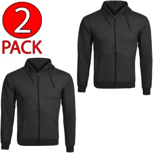 2 Pack Kids Same Cord Zip up Hoodie