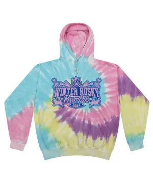 2024 Winter Husky Rumble Tie Dye Hoodies