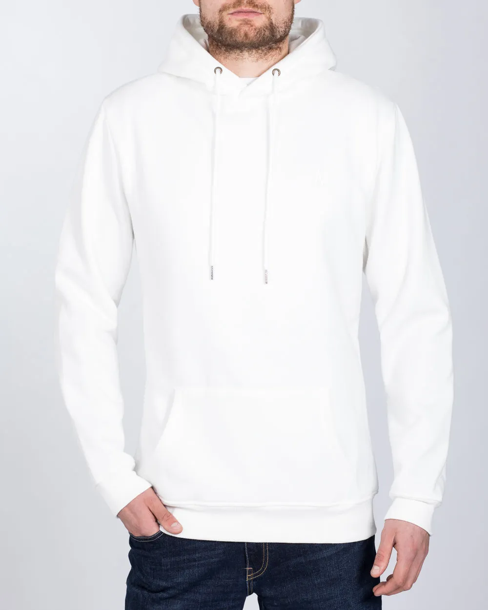 2t Pullover Tall Hoodie (white)