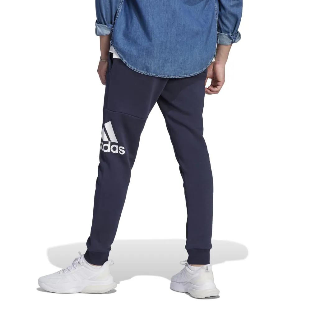 Adidas Mens Big Logo Fleece Tapered Cuff Pants