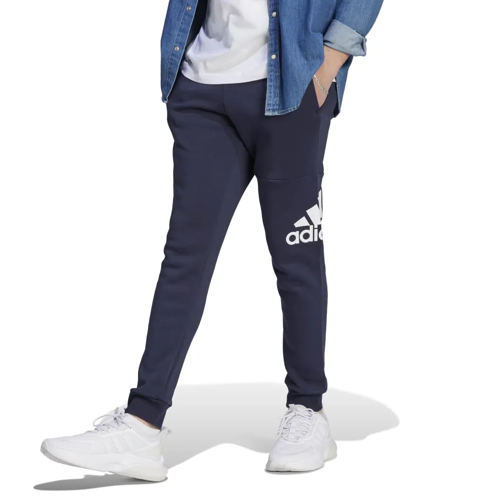 Adidas Mens Big Logo Fleece Tapered Cuff Pants