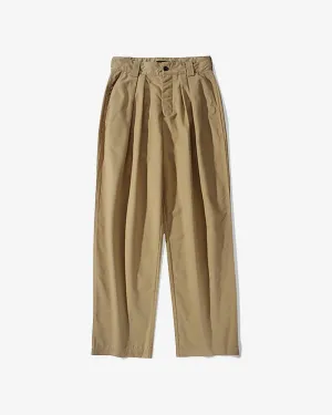 Adjustable Waist Trousers - Khaki