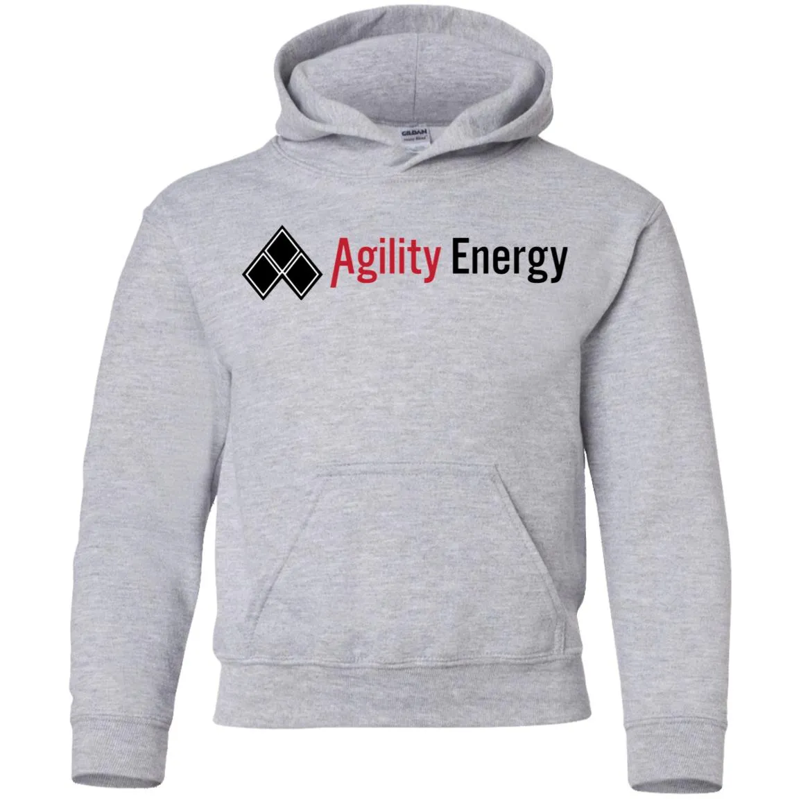 Agility Energy G185B Gildan Youth Pullover Hoodie