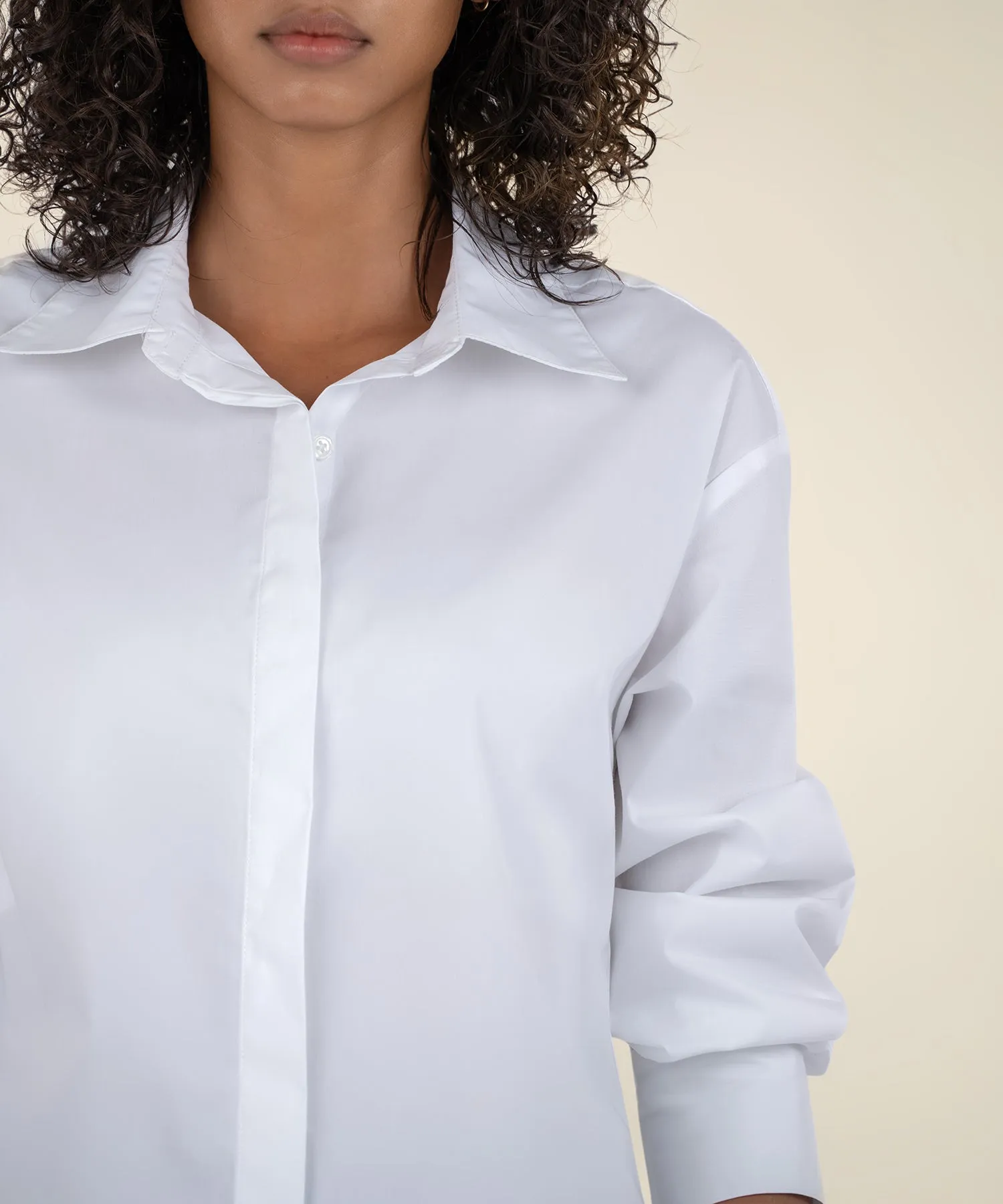 Alara Fitted Cotton Shirt