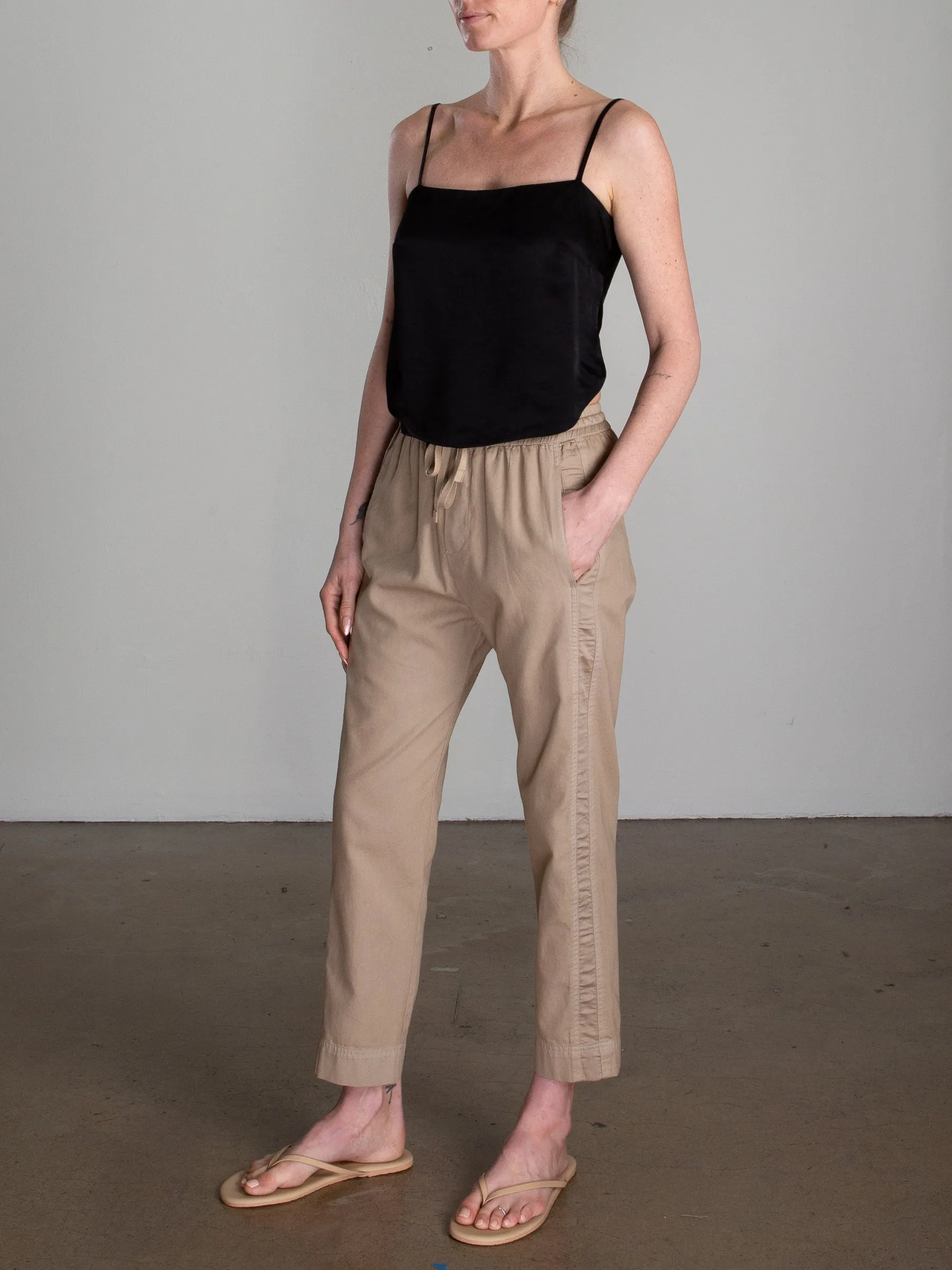 Andy Pant in Washed Canvas - Desert