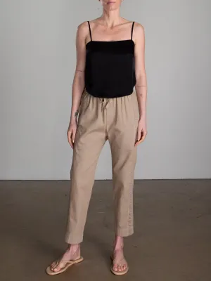 Andy Pant in Washed Canvas - Desert