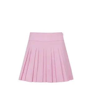 ANEW Golf Women's Asymmetry Pleats Skirt - Light Pink