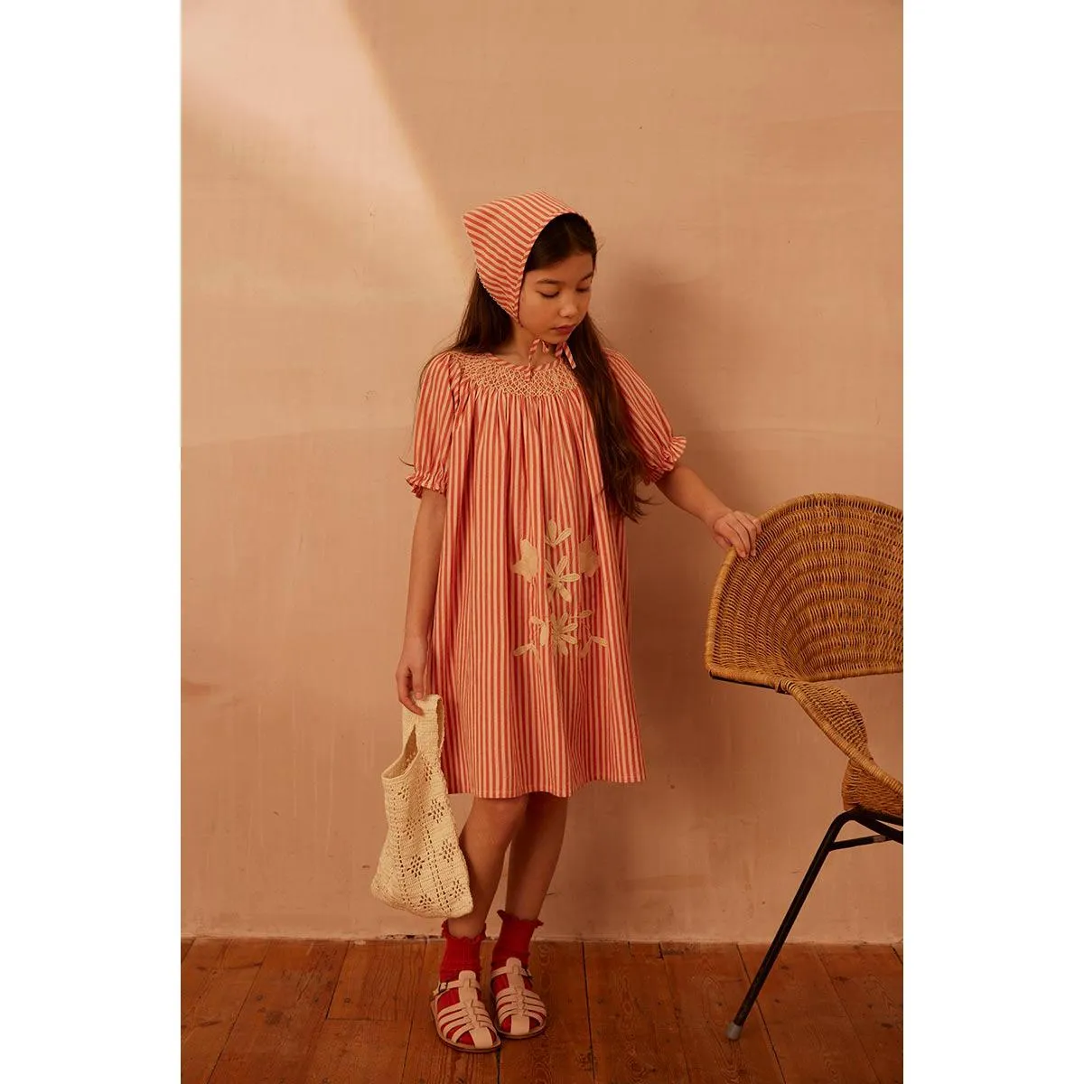 Apolina - Sissy smock dress - Mayols Stripe