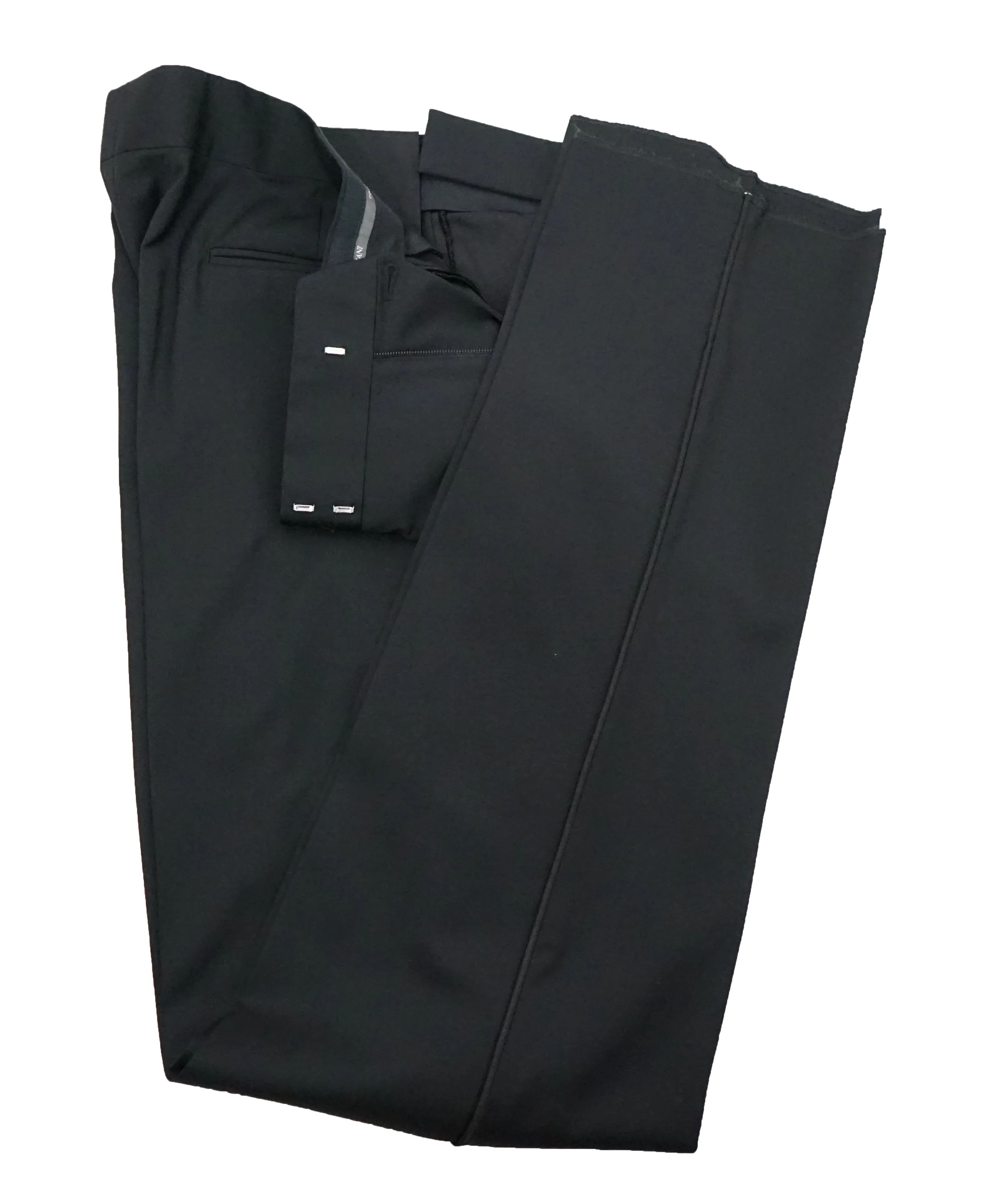 ARMANI COLLEZIONI - “Giorgio” 1-Button Wide Peak Lapel Tuxedo Suit - 46R