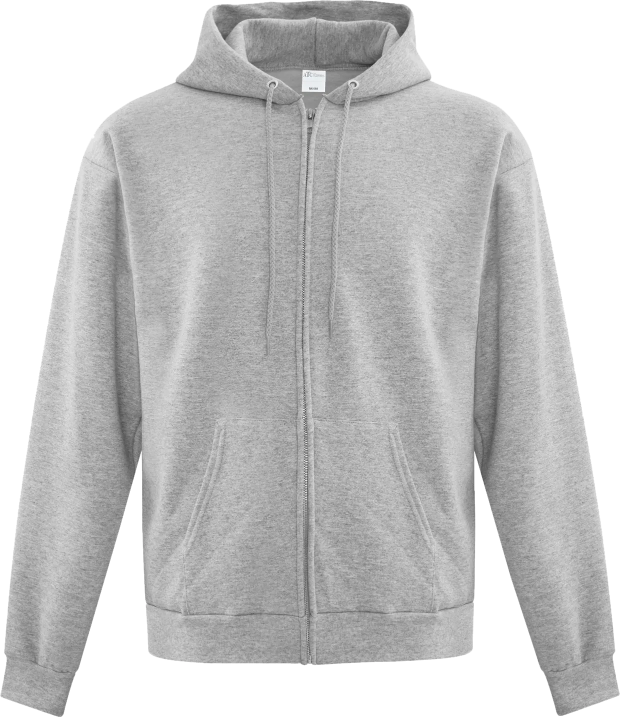 ATC™ EVERYDAY FULL ZIP HOODED SWEATSHIRT ATHLETIC HEATHER