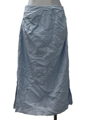 Baby Blue Ruched Skirt