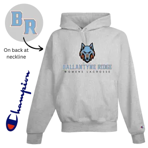 Ballantyne Ridge Womens Lacrosse CHAMPION Hoodie - 12 oz