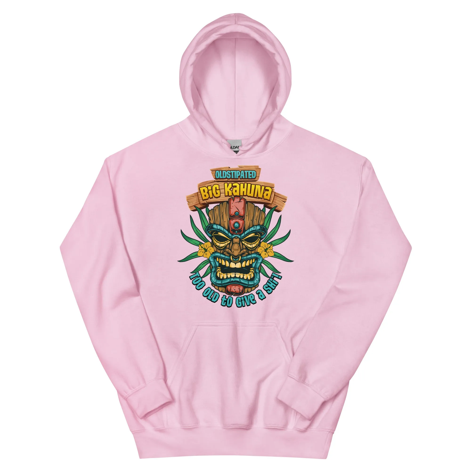 Big Kahuna Too Old To Give A Shi***! Men's Fathers Day Hoodie