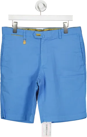 Billionaire Blue Regular Fit Chino Shorts UK M