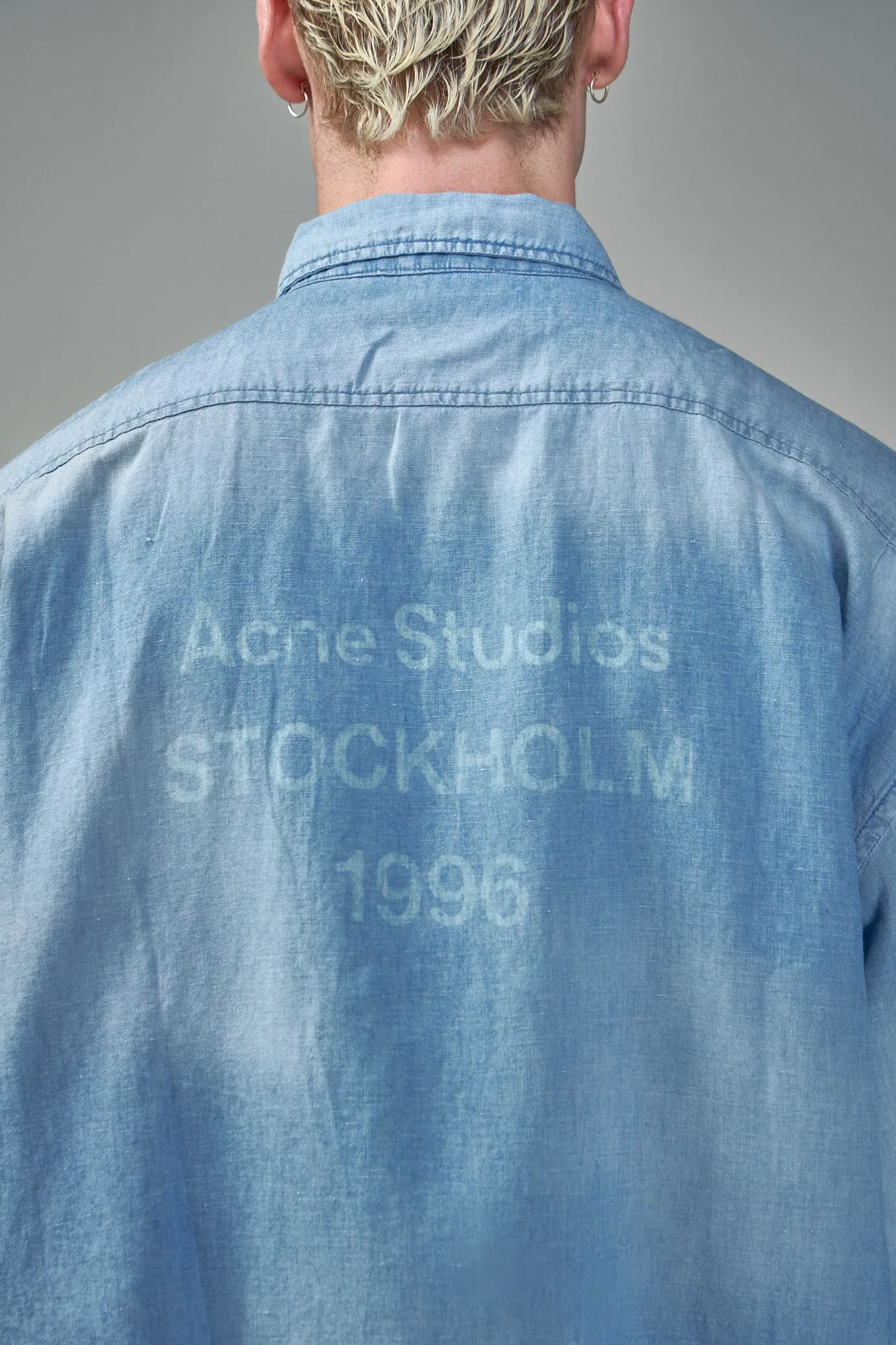 Button-up Shirt Logo Stamp