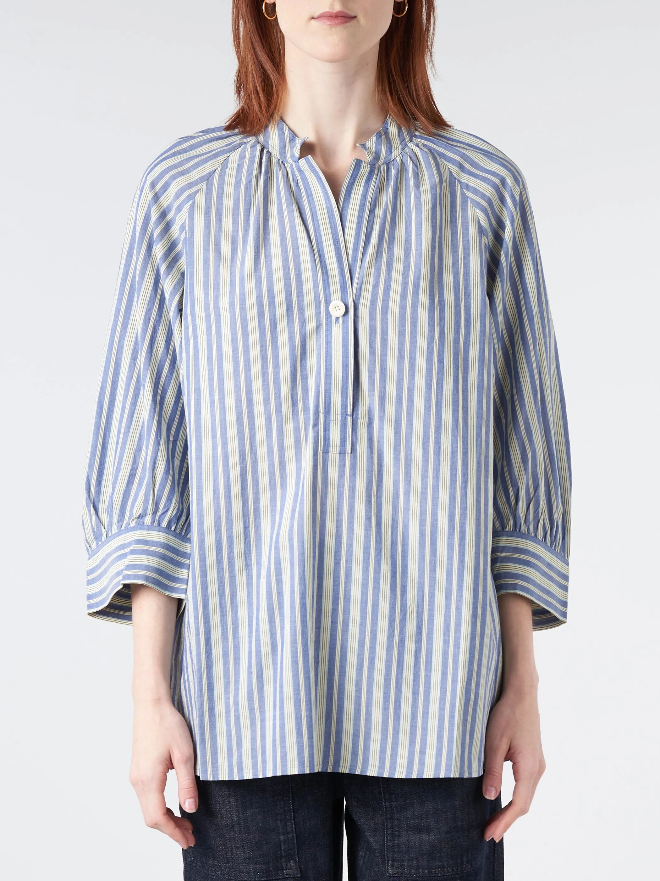 Catrin Stripe Raglan Shirt