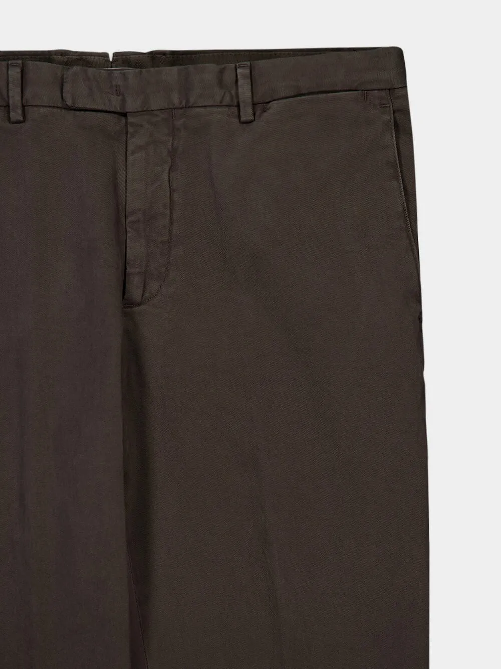 Classic Chino Brown Trousers