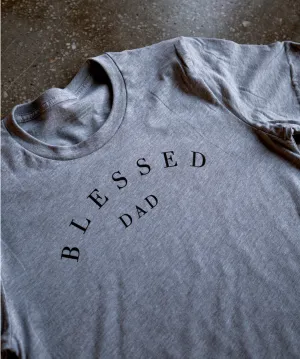 (CLEARANCE) Blessed Dad Adult T Shirt