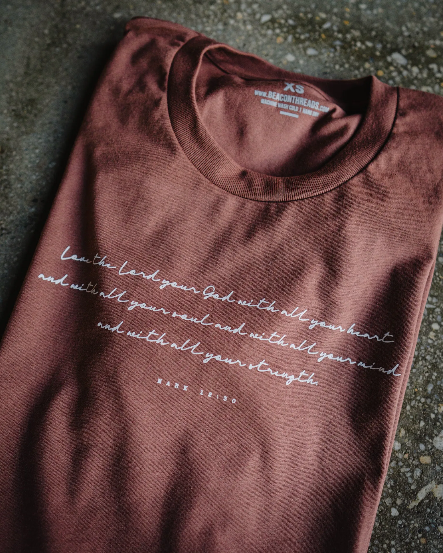 (CLEARANCE) Mark 12:30 Adult T Shirt