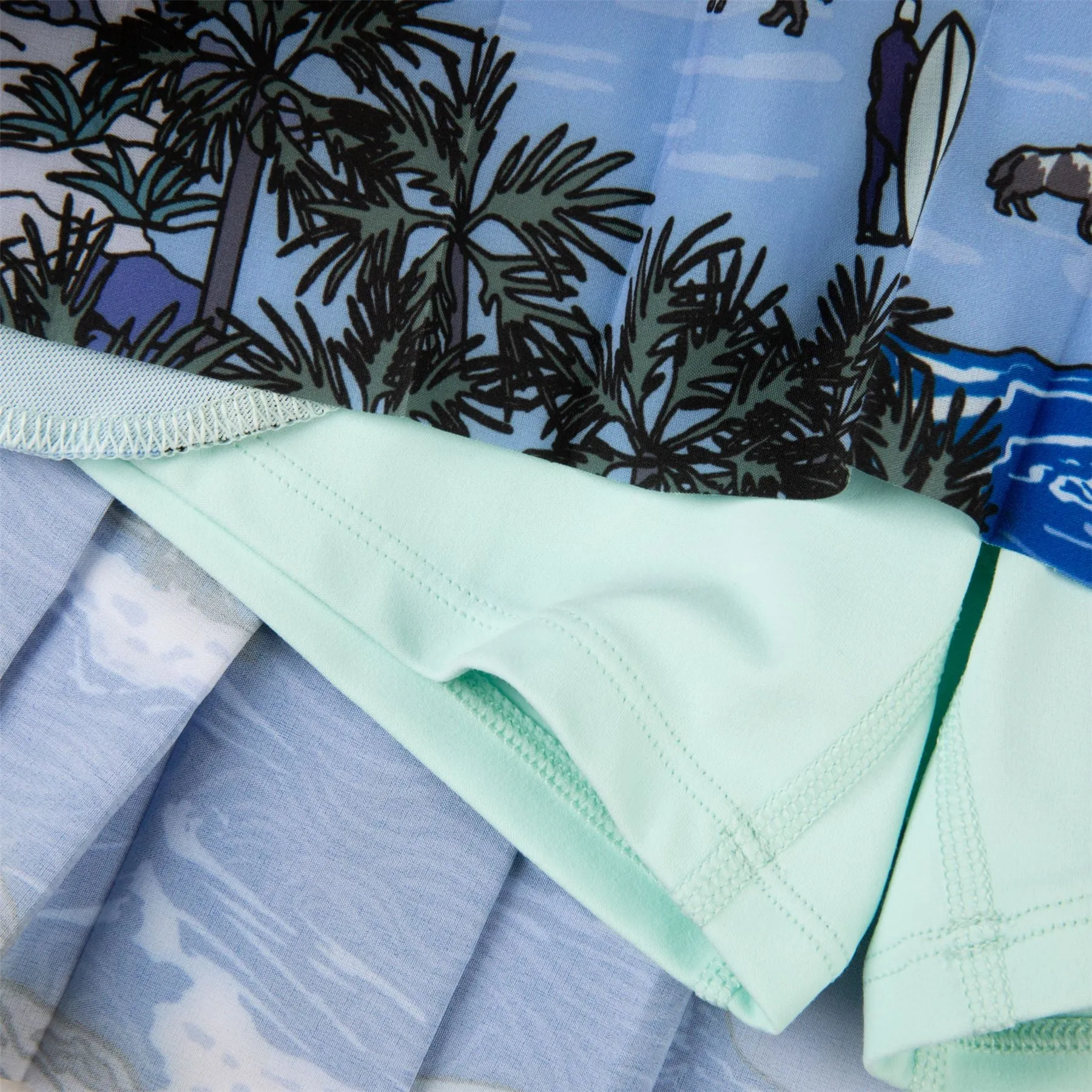 Coastal Dream Leo Skirt Zuma Multi