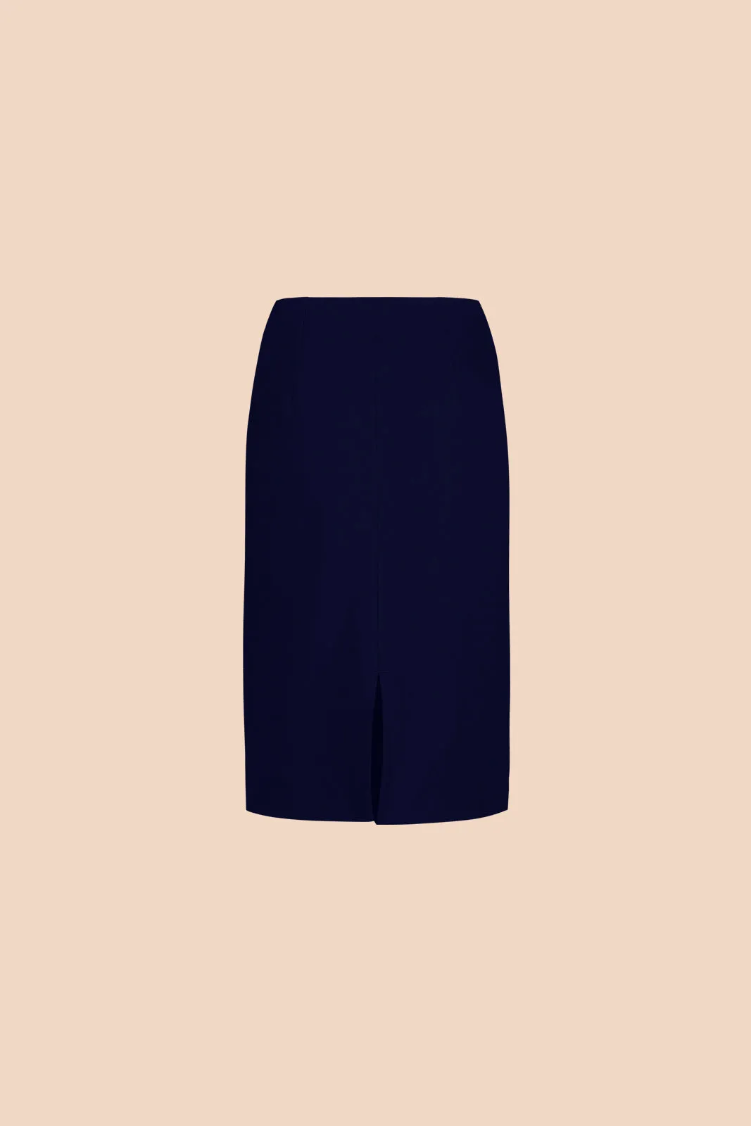 Comfy Pencil Skirt, Dark Blue