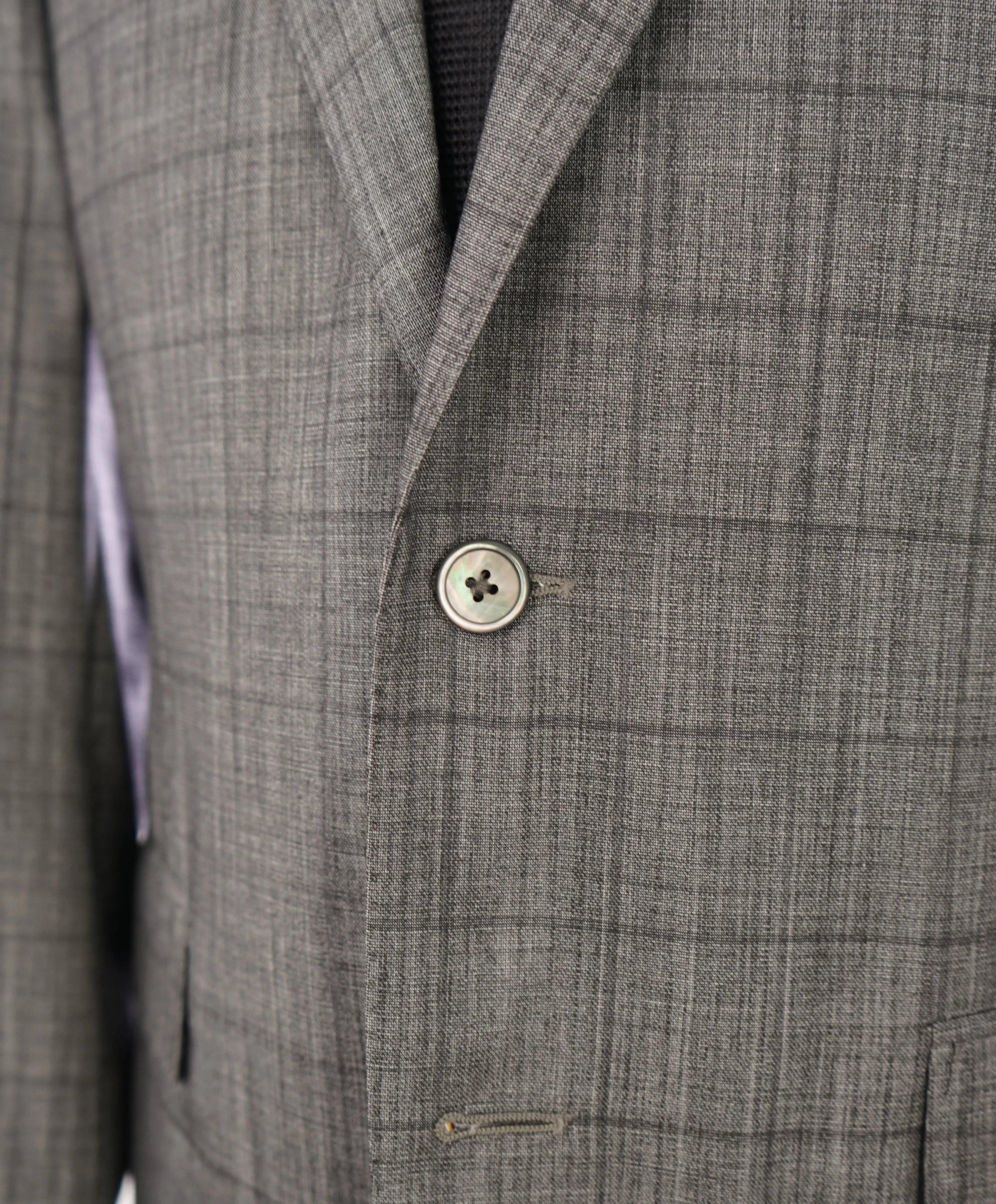 CORNELIANI - WOOL & SILK Semi-Lined Summer Suit PREMIUM Drp 7 - 42R