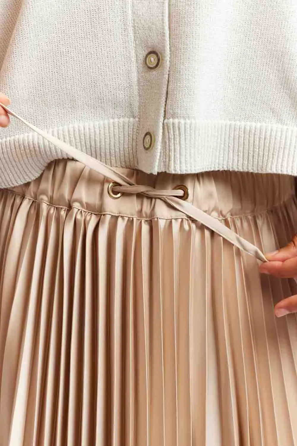 Cosmos Skirt - Latte