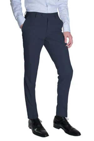 Dark Navy Cotton Dress Pants