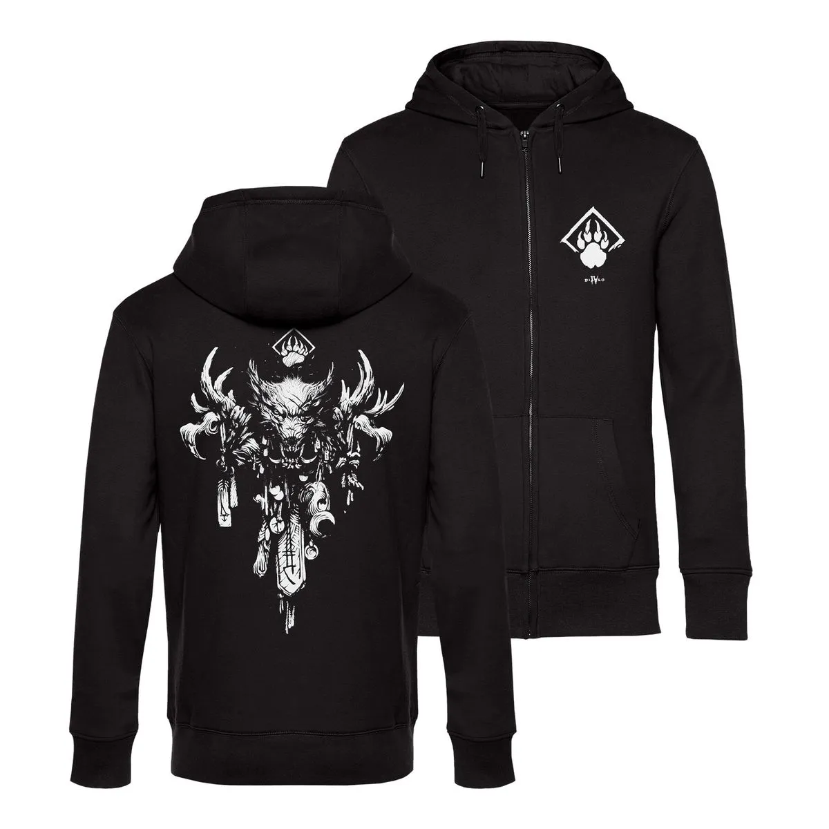 Diablo - Druid Sigil - Zip-Hoodie