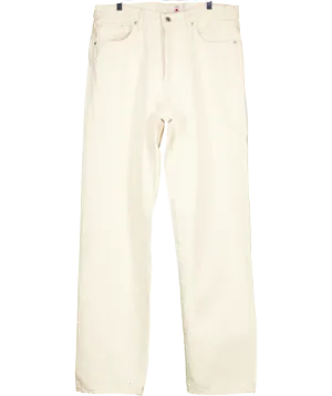 Edwin Cream Regular Tapered Jeans 100% Cotton W32