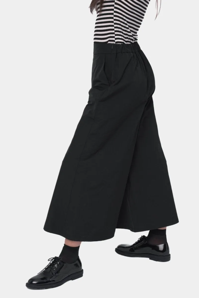 Elastic Wide Leg Pant