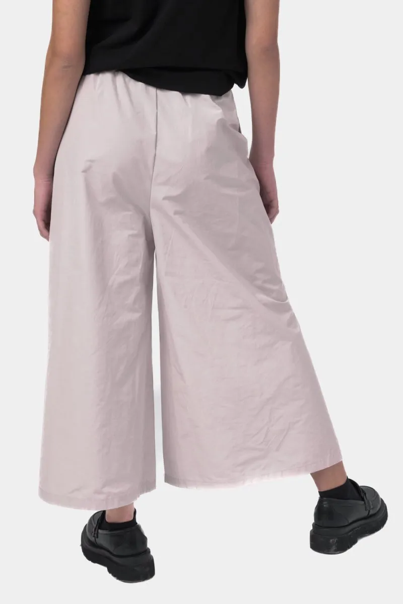 Elastic Wide Leg Pant