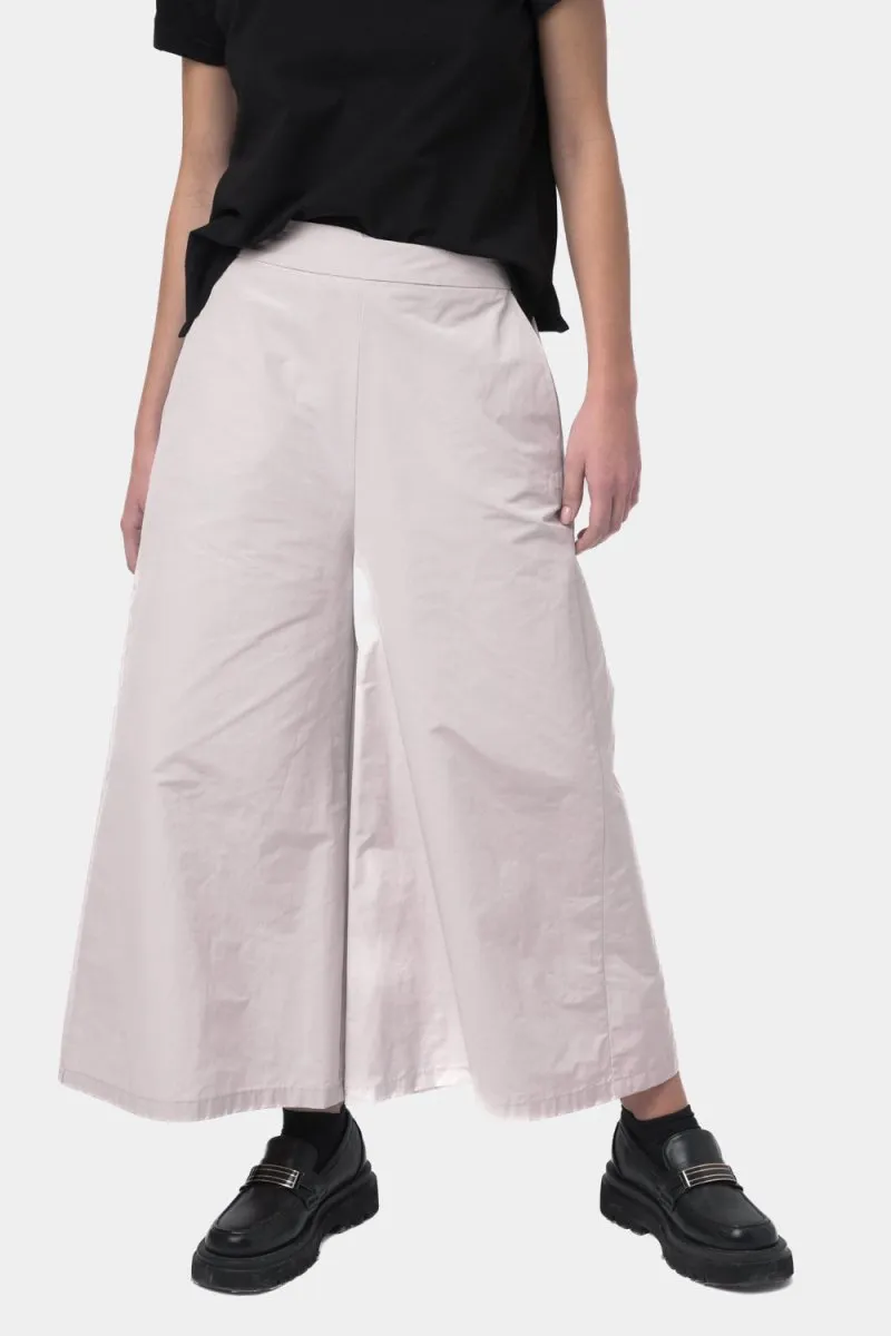 Elastic Wide Leg Pant