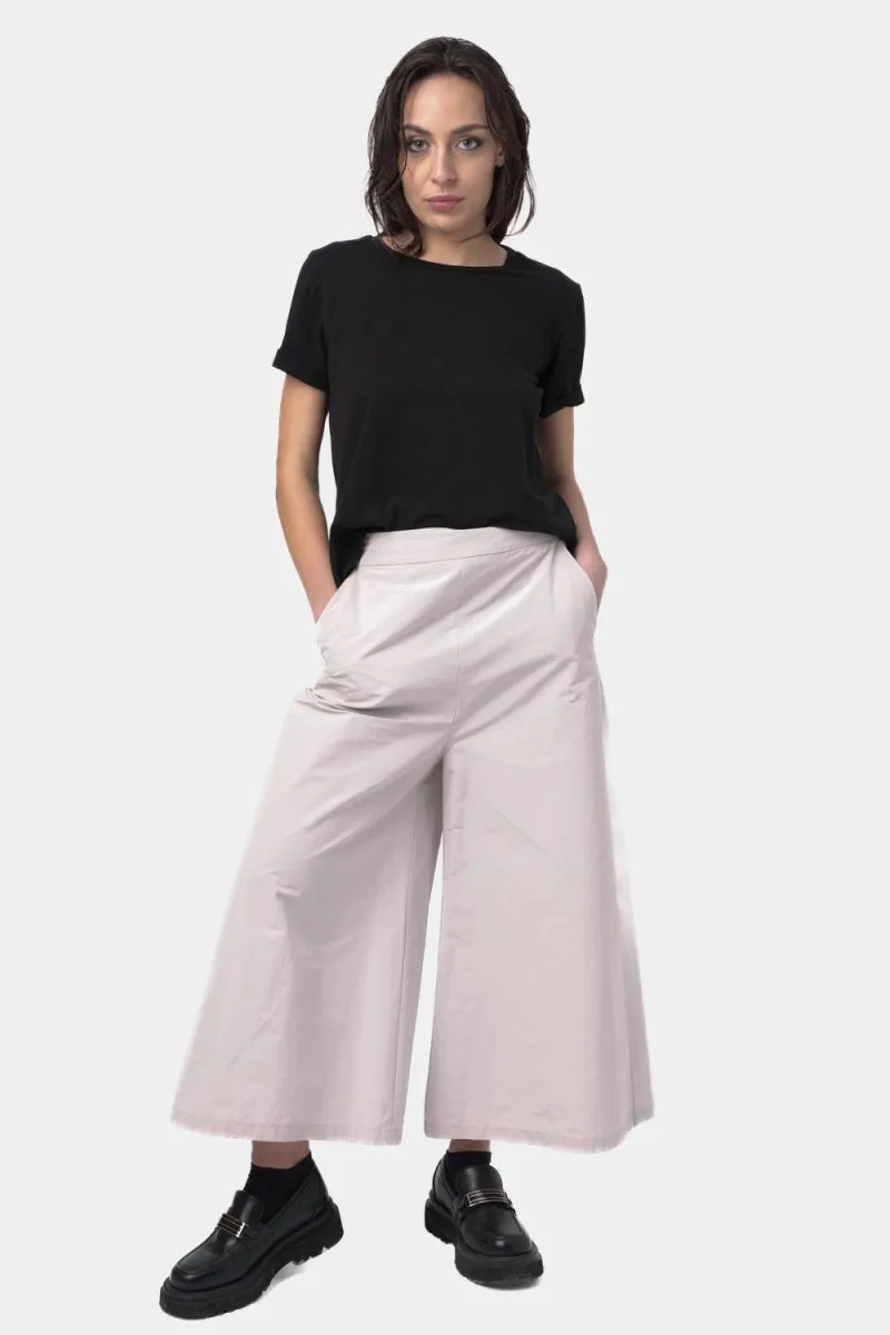 Elastic Wide Leg Pant