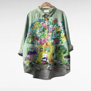 Emma & William® | Fashionable Vintage Blouse
