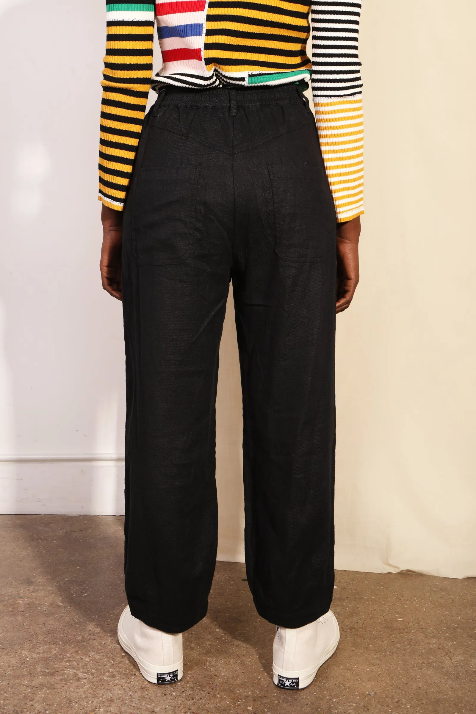Fergus Trouser Black