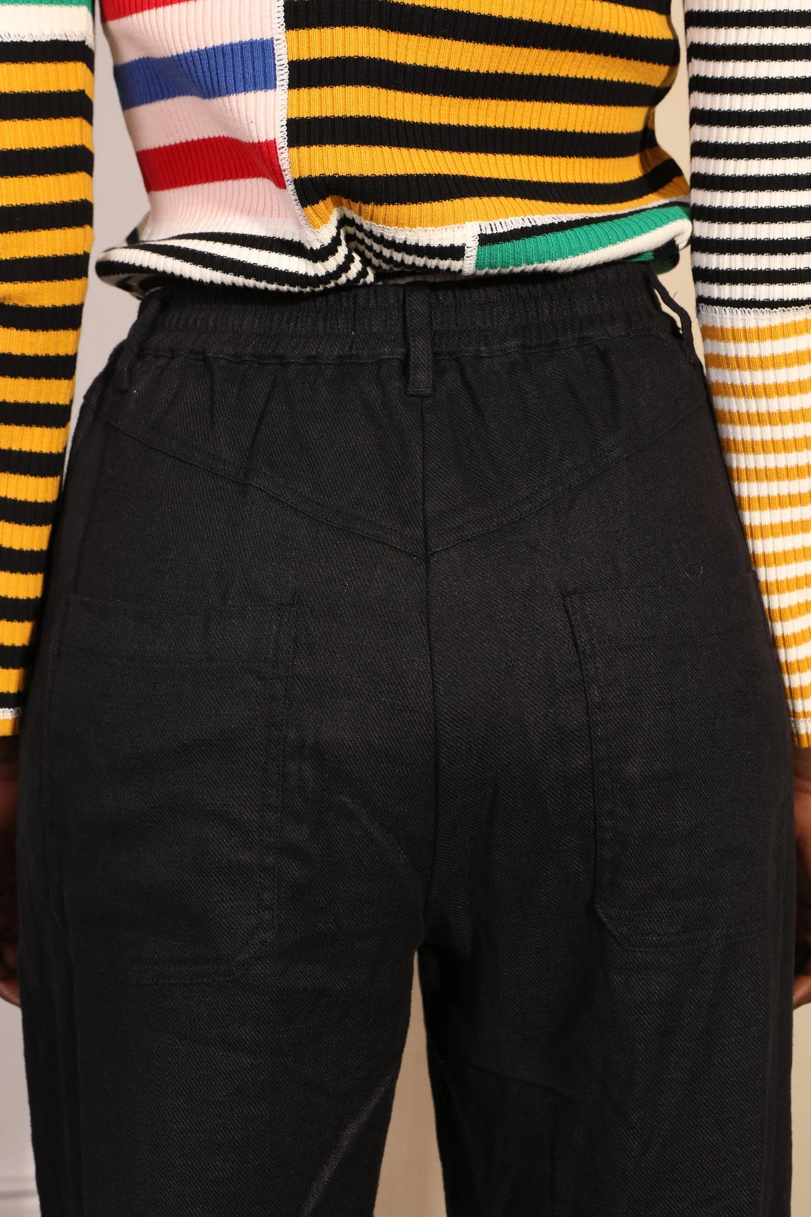 Fergus Trouser Black