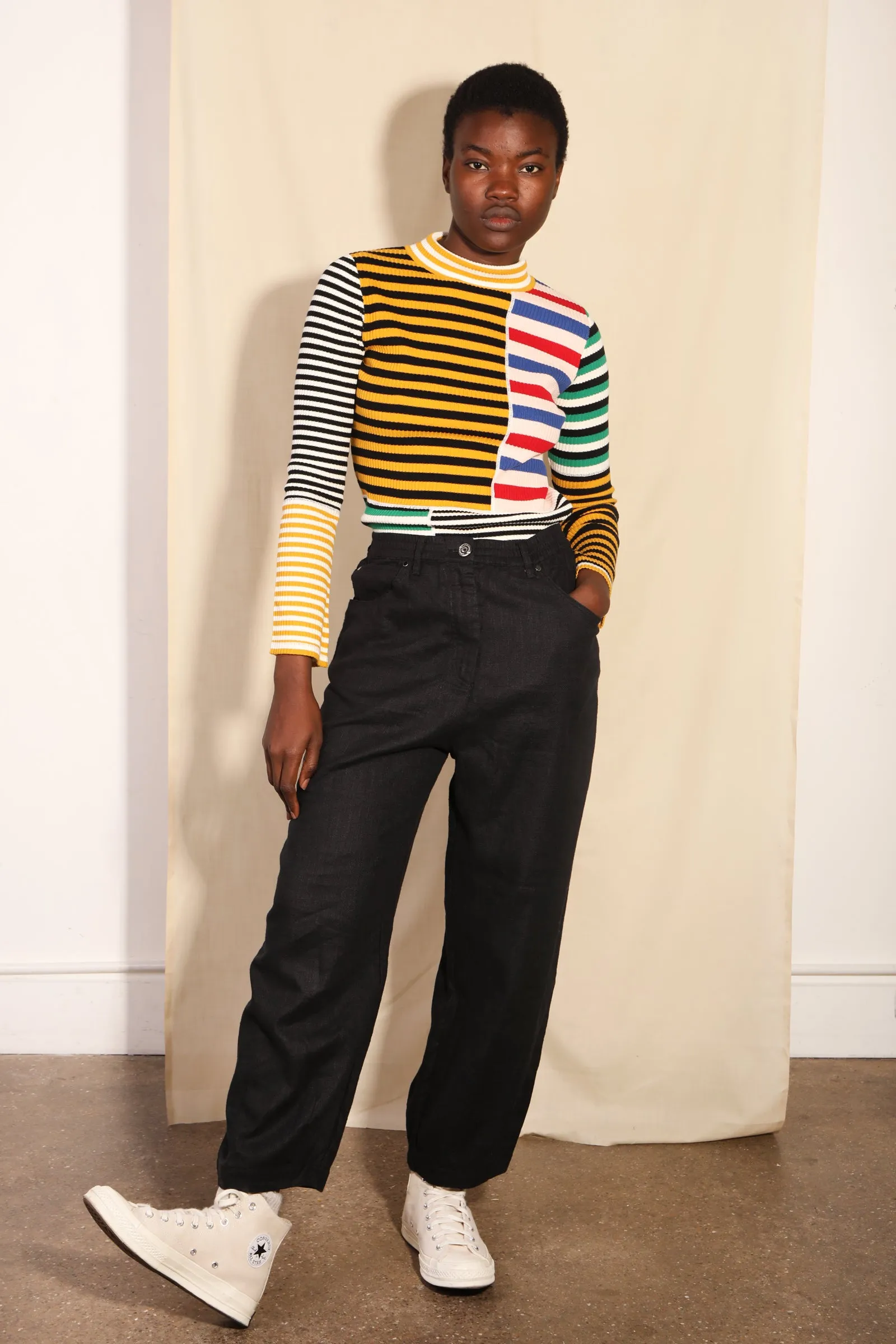 Fergus Trouser Black