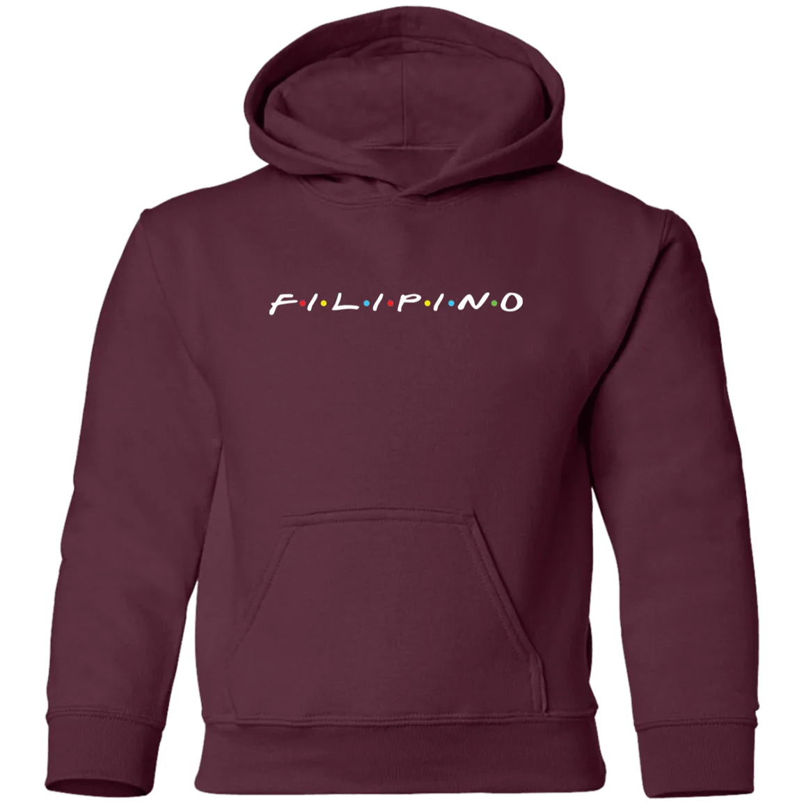 Filipino Friends Youth Pullover Hoodie