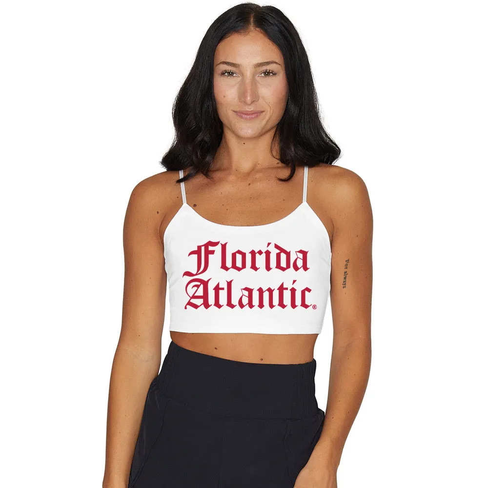 Florida Atlantic Owls Old English Spaghetti Tank