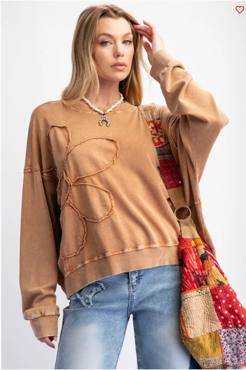 Flower Power Pullover