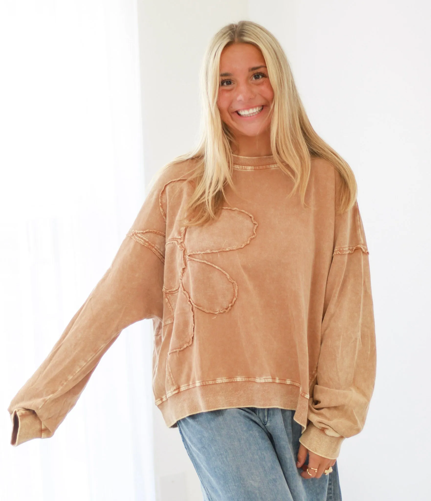 Flower Power Pullover