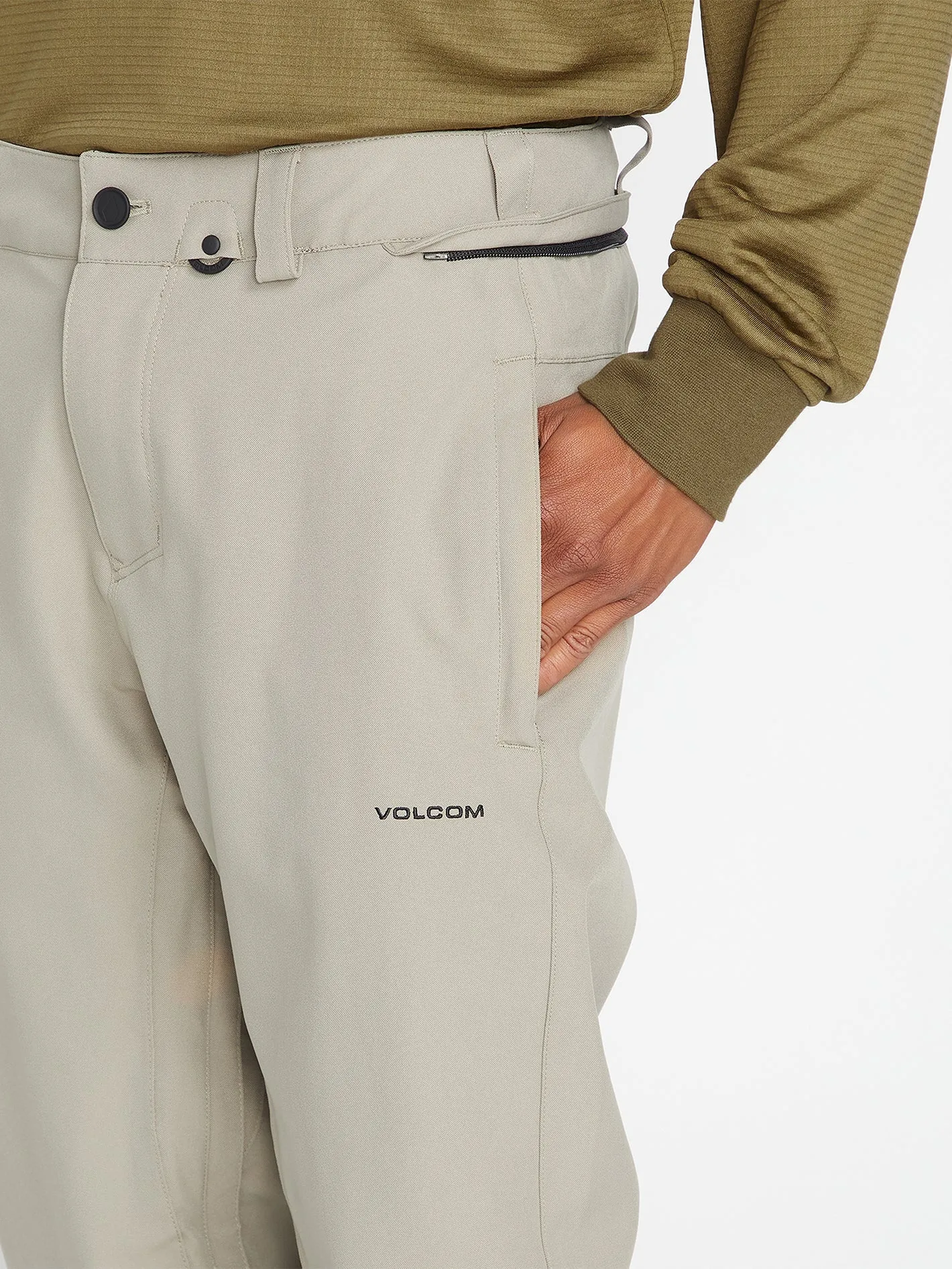 Freakin Snow Chino Trousers - Dark Khaki
