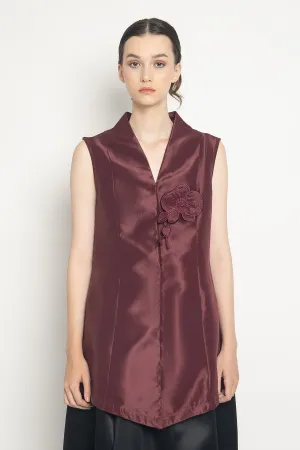 Gala Top No 7 in Maroon