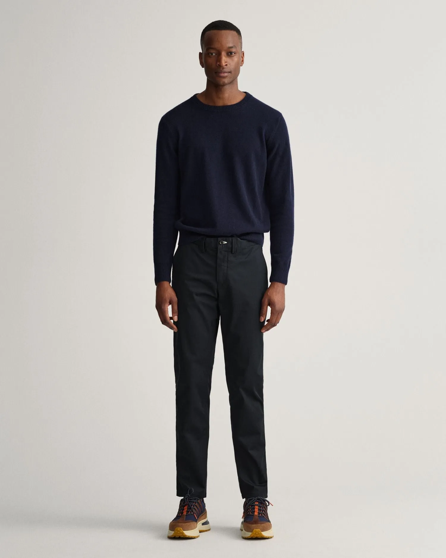 GANT - Hallden Slim Fit Twill Chino - Dark Khaki | Navy | Black