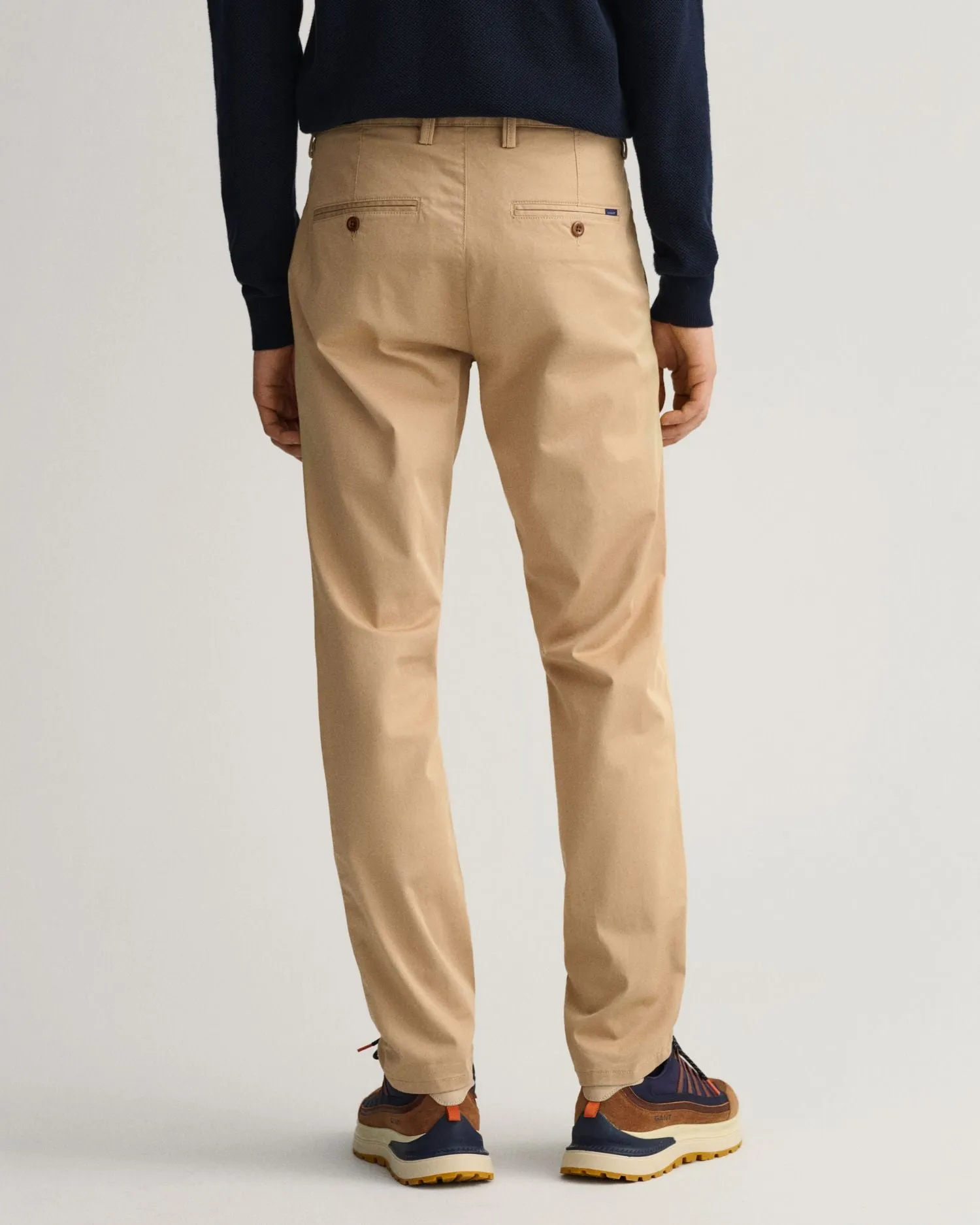 GANT - Hallden Slim Fit Twill Chino - Dark Khaki | Navy | Black