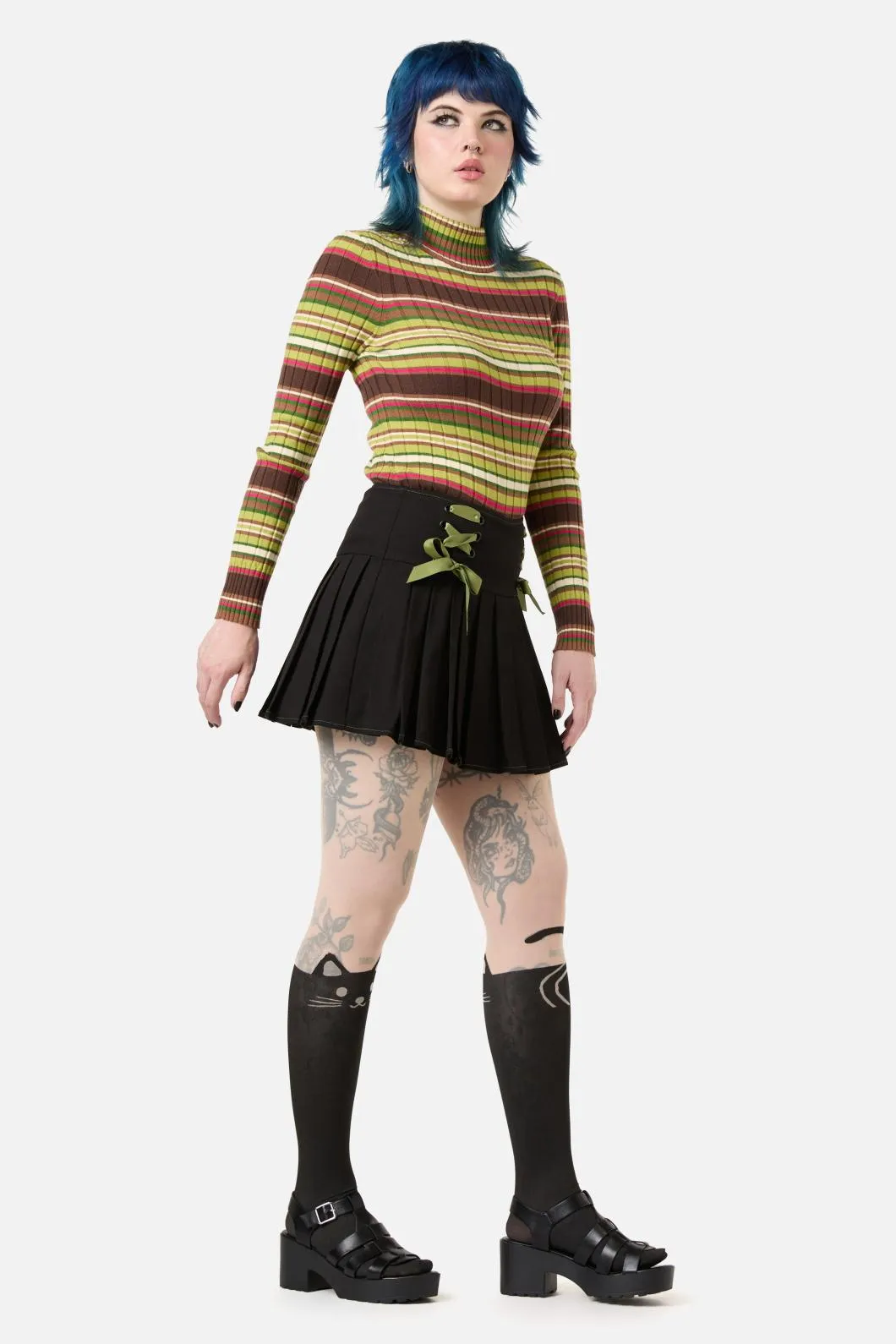 Garden Hedge Bow Trim Skort
