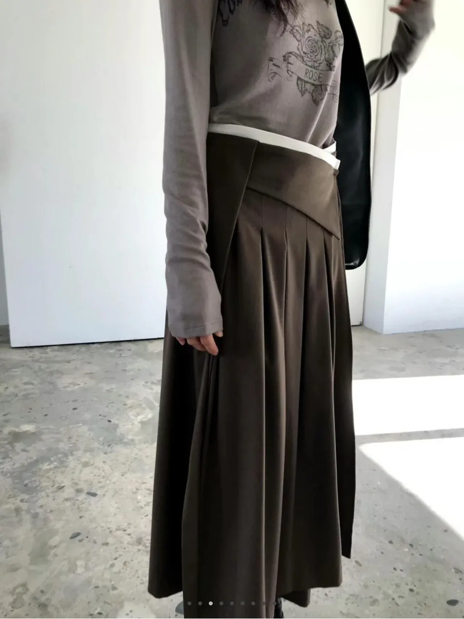 Geometric Waist Tutu Skirt