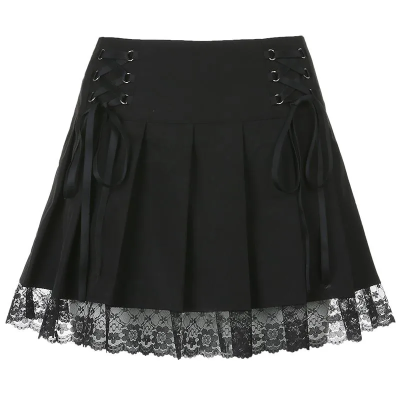 Gothic Skirt<br> Punk Lolita