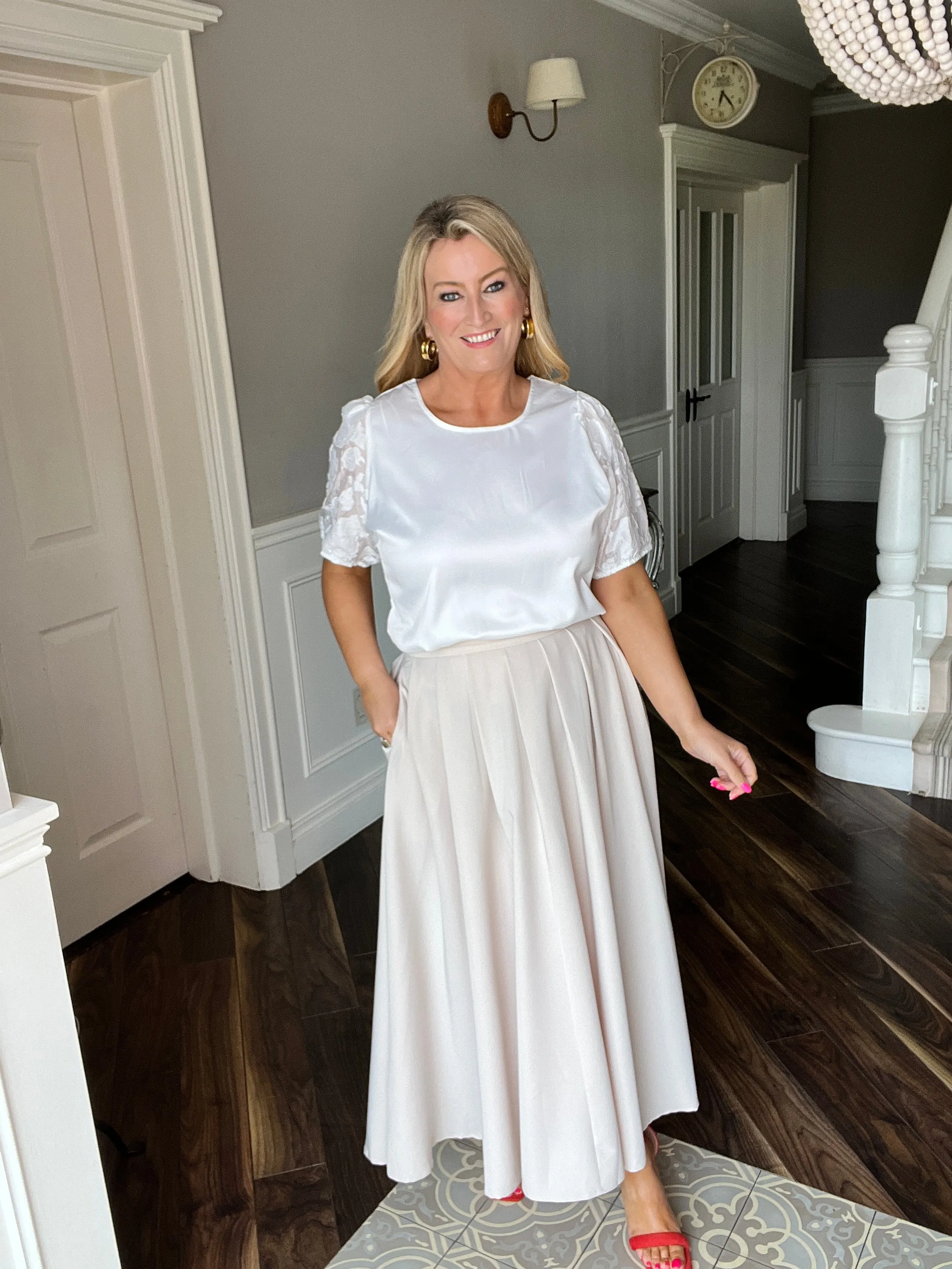 Grace Pleated Skirt